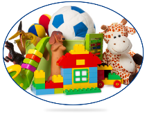 Jeux et jouets colorés pour enfants